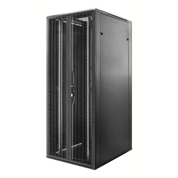 Naar omschrijving van AST19-8247DD - 47U serverkast met dubbele geperforeerde voor- en achterdeur 800x1200x2200mm