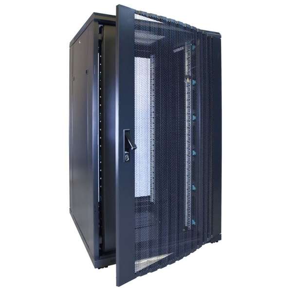 Naar omschrijving van AST19-8827PP - 27U serverkast met geperforeerde deur 800x800x1400mm (BxDxH)