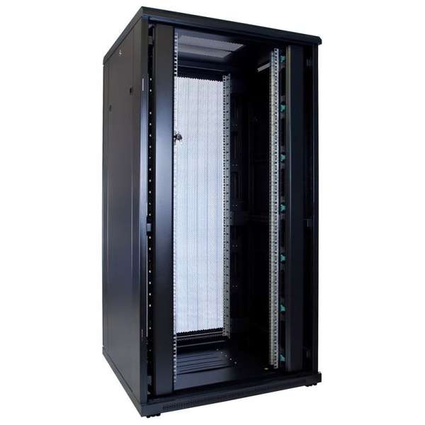 Naar omschrijving van AST19-8832PP - 32U serverkast met geperforeerde deur 800x800x1600mm (BxDxH)