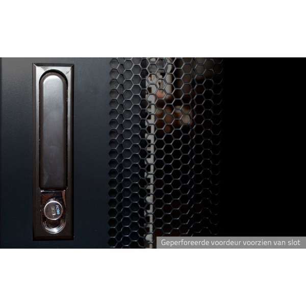 Naar omschrijving van AST19-8847PP - 47U serverkast met geperforeerde deur 800x800x2200mm (BxDxH)