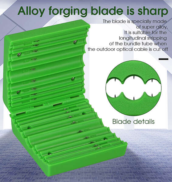 Naar omschrijving van AUA-09 - Kabelstripper glasvezelkabel lengterichting 1.5-11mm COMPTYCO