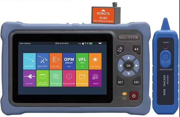 Naar omschrijving van AUA-800 - OTDR: Mini Optical Time Domain Reflectometer UPC model COMPTYCO