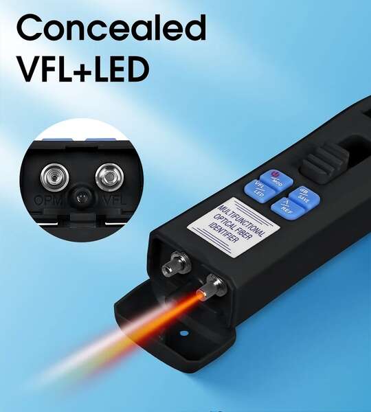 Naar omschrijving van AUA-C607 - OFI Rechargeable active optical fiber identifier live fiber tester COMPTYCO