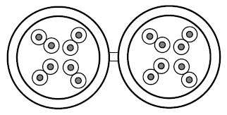 Naar omschrijving van BEL-NN01302-500 - Belden Cat6 U/UTP Twin kabel, haspel 500m