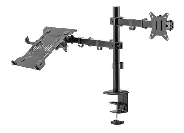 Naar omschrijving van BP0175 - Monitor mount, 17''-32'' with Laptop Holder, steel