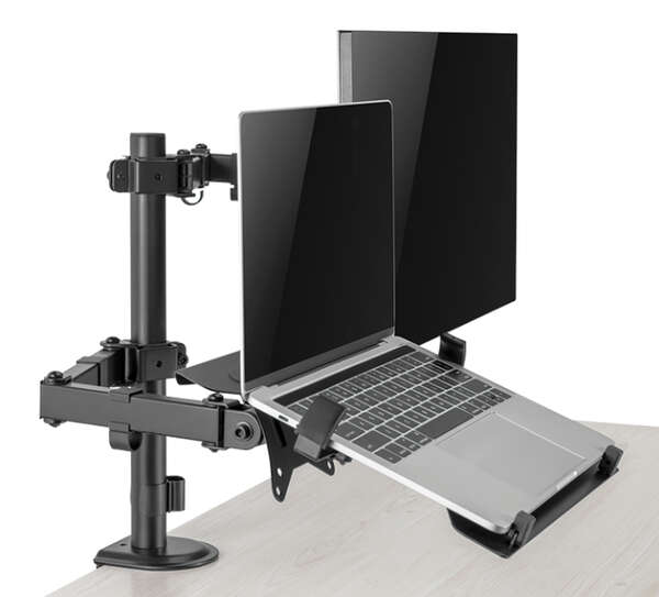 Naar omschrijving van BP0175 - Monitor mount, 17''-32'' with Laptop Holder, steel