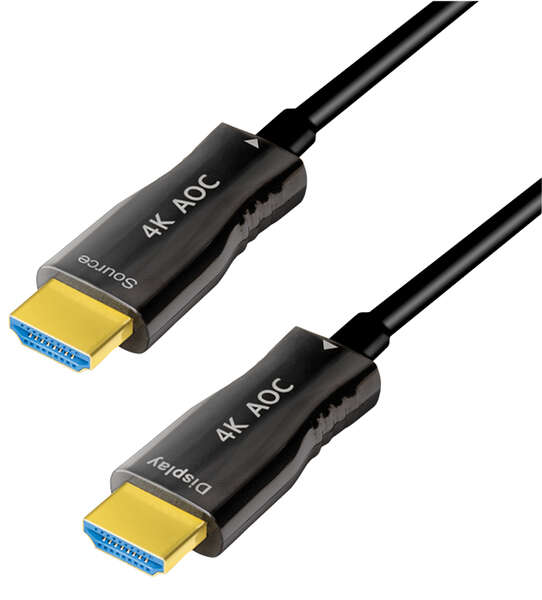 Naar omschrijving van CHF0102 - HDMI cable, A/M to A/M, 4K/60 Hz, AOC, black, 20 m