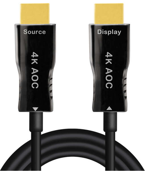 Naar omschrijving van CHF0102 - HDMI cable, A/M to A/M, 4K/60 Hz, AOC, black, 20 m