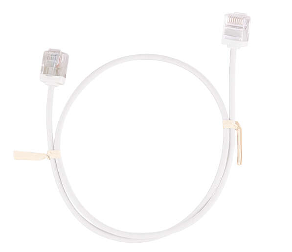 Naar omschrijving van CQ3061U - Cat.6A Slim High-Flex Patch Cable white, U/UTP, 3.00m