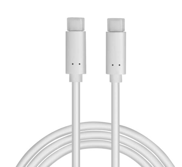 Naar omschrijving van CU0130 - USB 3.2 Gen2 Type-C cable, C/M to USB-C/M, E-mark, PD, 4K/60 Hz, white, 0.5 m