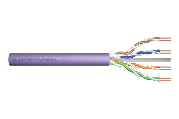 Naar omschrijving van DK-1613-VH-305 - CAT 6 U-UTP installation cable, 250 MHz Eca (EN 50575), AWG 23/1, 305 m  box,