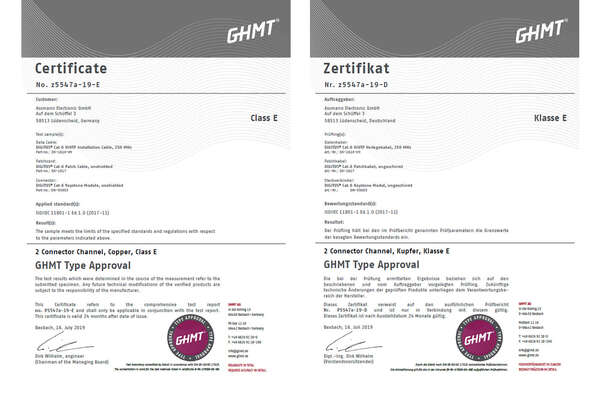 Naar omschrijving van DK-1613-VH-305 - CAT 6 U-UTP installation cable, 250 MHz Eca (EN 50575), AWG 23/1, 305 m  box,