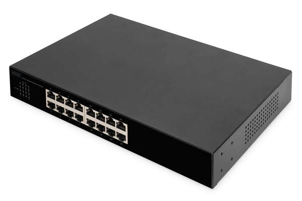 Naar omschrijving van DN-80112-1 - DIGITUS 16-Port Gigabit Switch 16-port 10/100/1000Base-T