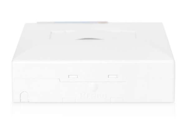 Naar omschrijving van DN-931093 - FTTX enclosure, empty for 4x SC SX,LC DX surface and DIN-rail mount