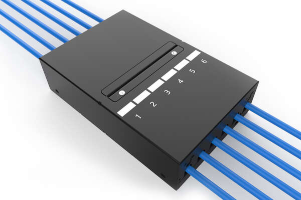 Naar omschrijving van DN-93708-6 - Consolidation Point Box, 6 ports Keystone modules with smart cable manager