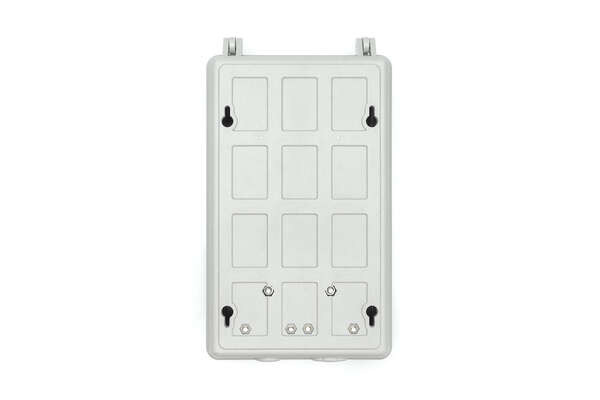 Naar omschrijving van DN-968915 - FO distribution box, outdoor, 8x SC SX/LC DX 53x148x243 mm