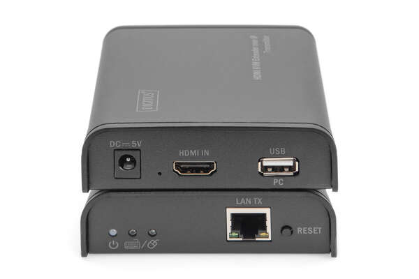 Naar omschrijving van DS-55202 - HDMI KVM Extender, 120 m, Full HD, 1080p over network cable (Cat 5, 5E, 6),