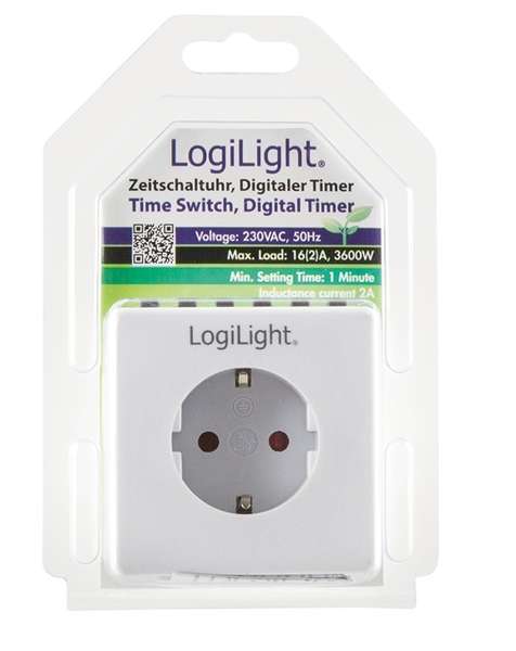 Naar omschrijving van ET0002A - LogiLight Digital Time Switch