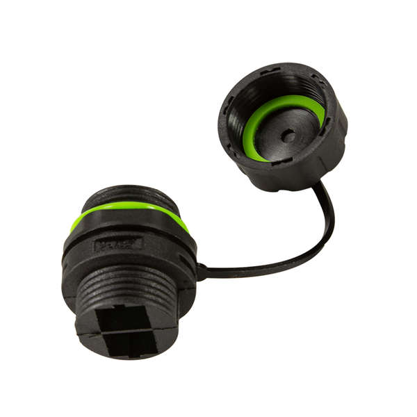 Naar omschrijving van FA05SD2 - Waterproof fiber optic Duplex SC connector with cable gland and dust cap