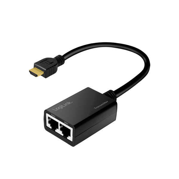 Naar omschrijving van HD0021 - HDMI Extender set CAT5/6 up to 30 Meter