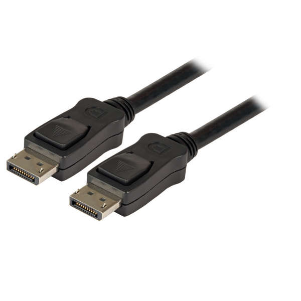 Naar omschrijving van K5560SW-3 - DisplayPort 1.2 Cable, 4K 60Hz, black 3 m