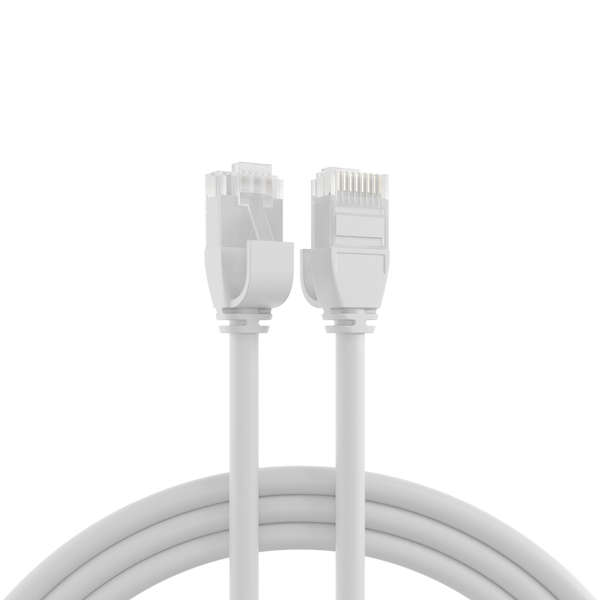 Naar omschrijving van K8108WS-1-5 - RJ45 Patch Cord Cat.6A U/UTP TPE 3,6mm ultraflex white 1.5m