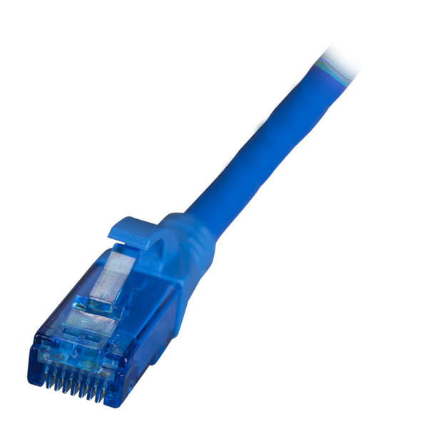 Naar omschrijving van ENU6ABL0025 - Cat.6A patchkabel 10G U/UTP LSZH Blauw 0,25m