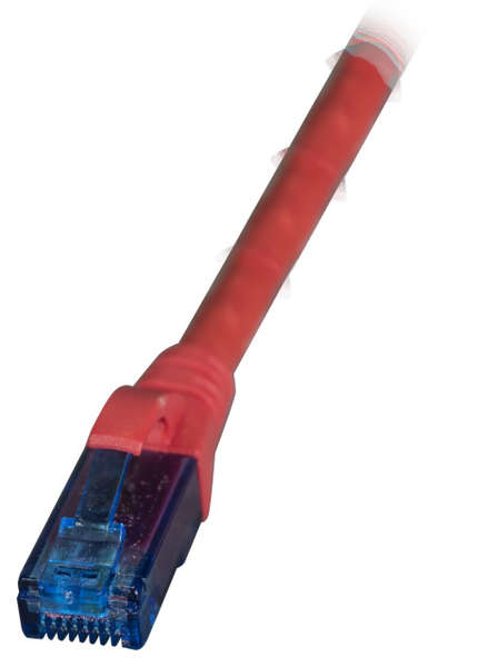 Naar omschrijving van ENU6ARD150 - Cat.6A patchkabel 10G U/UTP LSZH Rood 15m