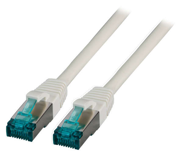 Naar omschrijving van 74840 - inline RJ45 Patch cable S/FTP, Cat. 6A, grey, 40m