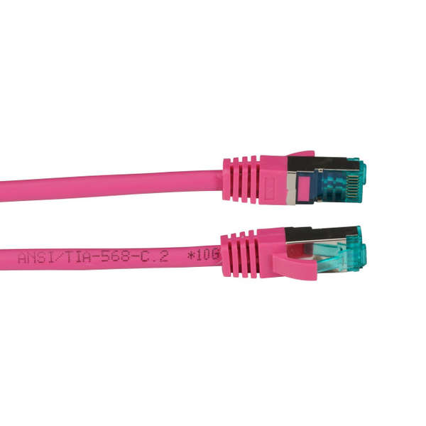 Naar omschrijving van SL6ARZ400 - Patch Cat.6A 10G S/FTP PIMF Roze 40m