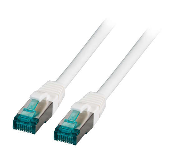 Naar omschrijving van SL6AWT500 - RJ45 Patch cable S/FTP, Cat. 6A, white, 50m