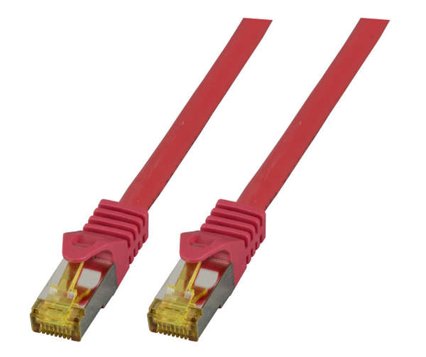 Naar omschrijving van ES6ARD250 - Patch Cat.6A- Cat7  10G S/FTP PIMF Red 25m