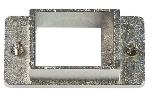 Naar omschrijving van MP0054 - Keystone Holder, mounting bracket for keystone modules