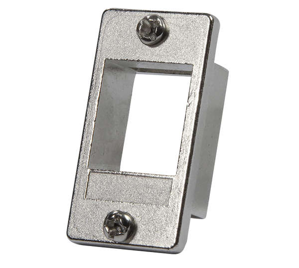 Naar omschrijving van MP0054 - Keystone Holder, mounting bracket for keystone modules