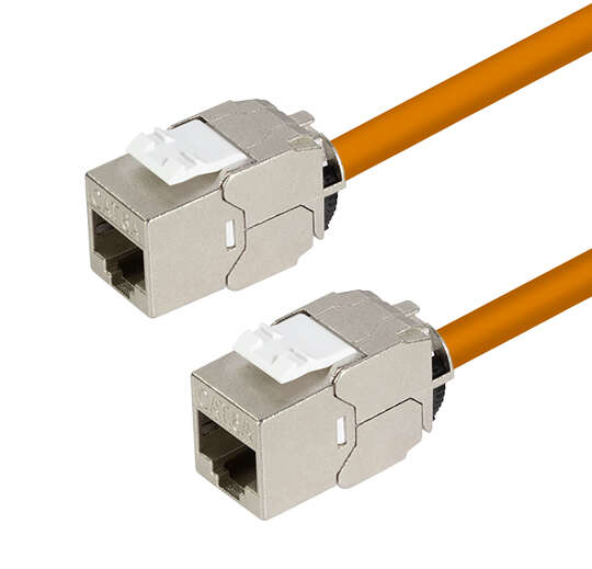 Naar omschrijving van NK4064 - Keystone Jack Cat.6A STP PrimeLine 14.5mm 22-26 AWG, 24 pieces