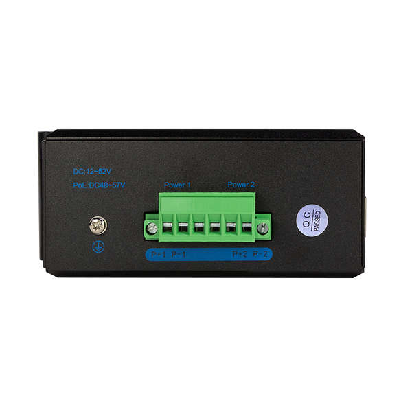 Naar omschrijving van NS200P - Industrial Fast Ethernet PoE switch, 5-port, 10/100 Mbit/s