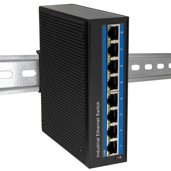 Naar omschrijving van NS203 - Industrial Gigabit Ethernet Switch, 8-port, 10/100/1000 Mbit/s