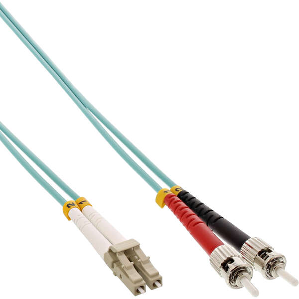 Naar omschrijving van OM3LCST250 - InLine® Fiber Optical Duplex Cable LC/ST 50/125µm OM3 25m