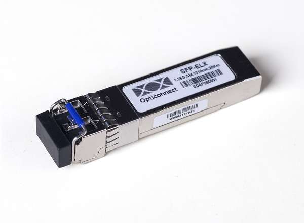 Naar omschrijving van SFP-ELX - SFP Module up to 1.25Gbps Gigabit Eth./FC, 1310nm, LC, 20km Dist./Budget OP=OP