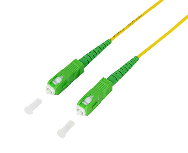 Naar omschrijving van SOS2S8S8150L - Fiber simplex patch cord, OS2 SM G.657.A2, SC/APC to SC/APC, 15 m