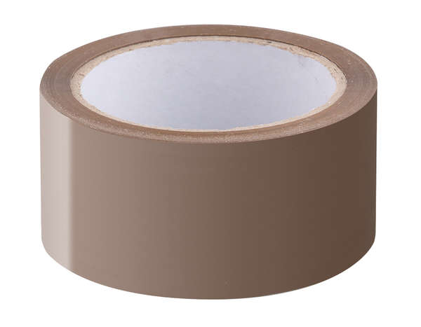 Naar omschrijving van TAPE02 - Dozentape, low noise, 48 mm x 66 m, bruin