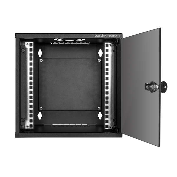 Naar omschrijving van W66Z30B - Network cabinet 10 inch, 6U, assembled, 300mm deep, black